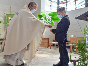 Feier der 1. Heiligen Kommunion in Sankt Maria 